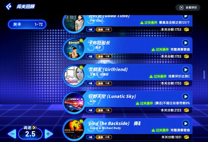 节奏大师MOD作弊菜单大全