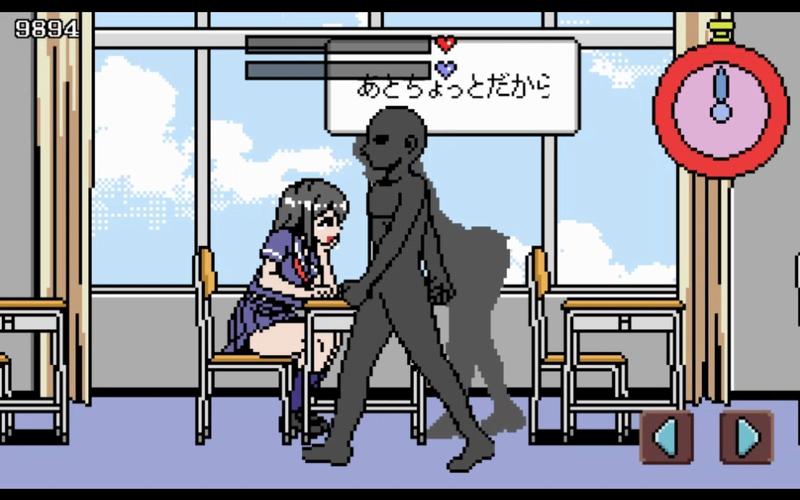 时间停止の男子像素游戏