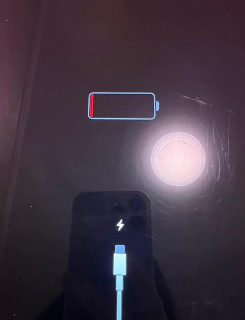 苹果ipad显示不在充电图标